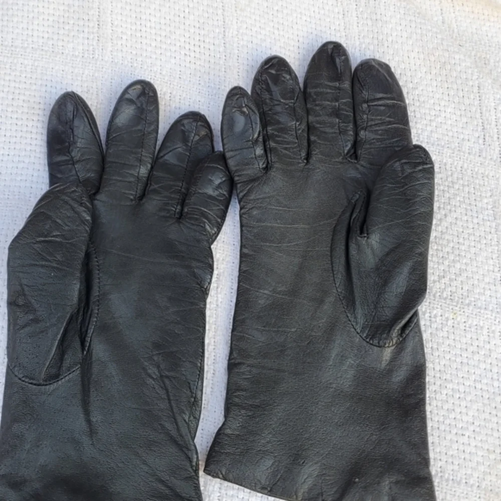 Vintage Fownes‎ cashmere lined gloves 7.5